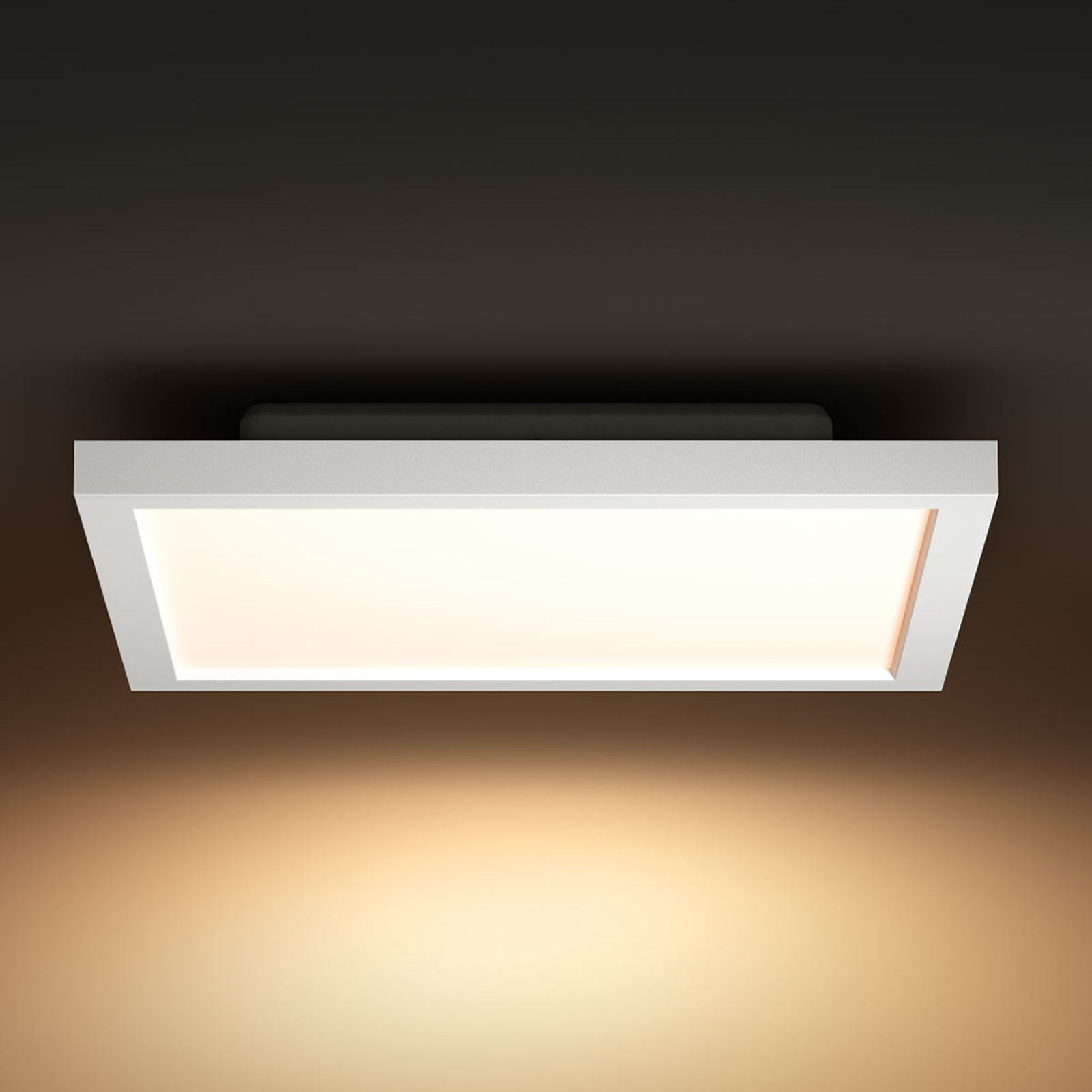 Philips Hue Aurelle LED-panel kantig, 30 x 30 cm